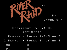 River Raid screenshot 3 for Colecovision